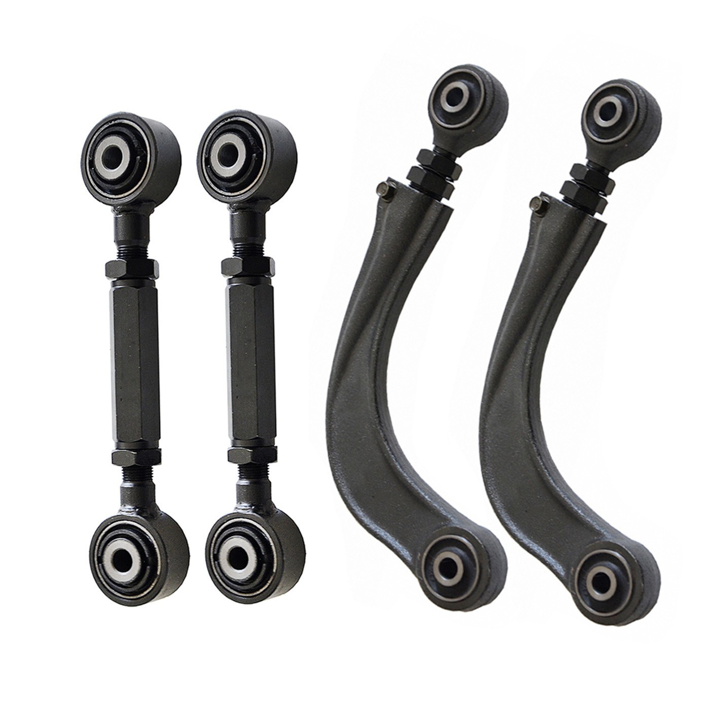 LYKT 4pcs Rear adjustable Camber&Toe arm kit for Mazda3 04-13/Mazda5 06-15