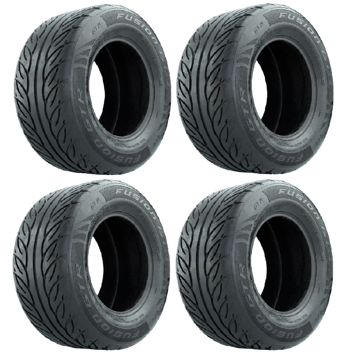 (4) GTW Fusion GTR Steel Belted Radial 23