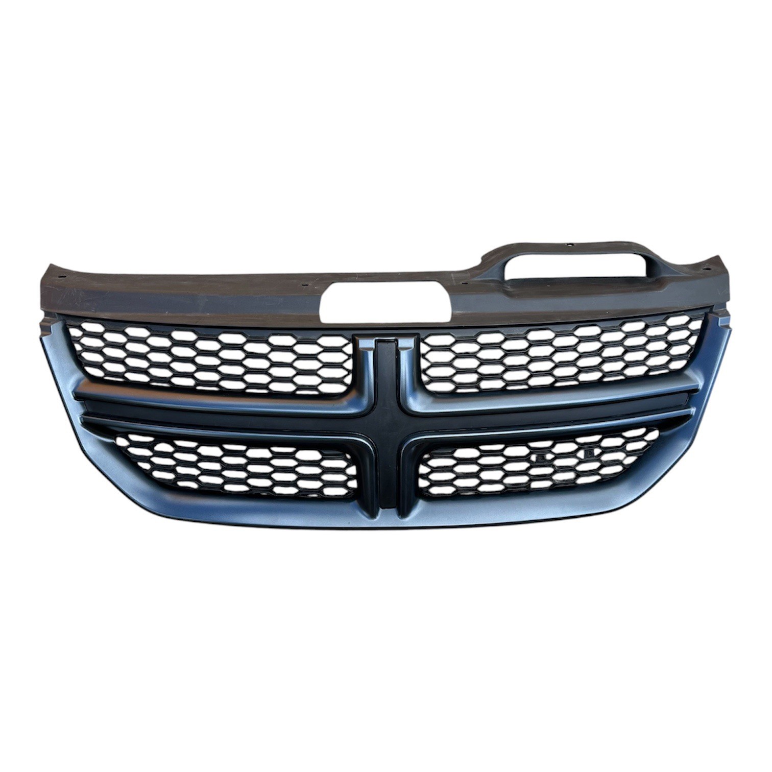 Dodge OEM 2011-20 Journey Front Upper Grille Black & Gray Mopar 68080192AA