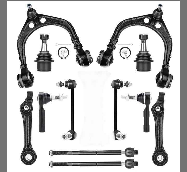 12 Pc Front Suspension Kit for Dodge Charger Challenger Chrysler 300 RWD 11-17 12 Pc Front Suspension Kit for Dodge Charger Challenger Chrysler 300 RWD 11-17