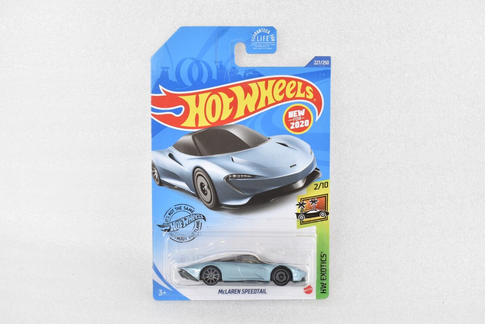 Hot Wheels '20,McLaren Speedtail 227/250 HW Exotics 2/10 Metalflake