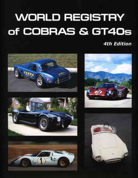 2008 Cobra & GT40 SAAC Registry