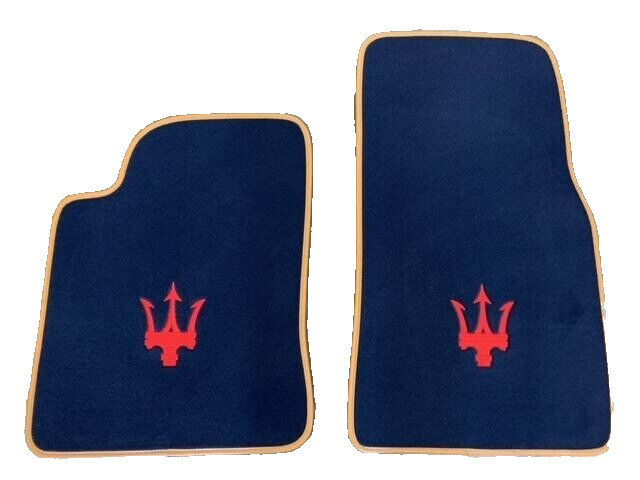 2002-07 Maserati 4200 Gransport German Velour Custom 4pc Floor Mats Made in USA