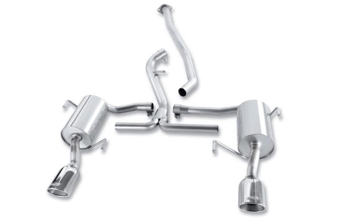 Borla 08-10 Subaru Impreza 2.5i Sedan 4DR SS Catback Exhaust Borla 08-10 Subaru Impreza 2.5i Sedan 4DR SS Catback Exhaust
