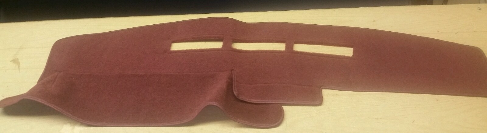 1988-1989-1990-1991-1992-1993-1994 GMC SIERRA DASH COVER BURGANDY POLYCARPET