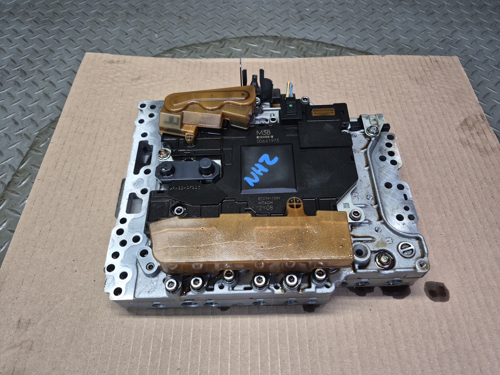 2013 NISSAN Z34 370Z RE7R01A AUTOMATIC TRANSMISSION VALVE BODY MECHATRONIC OEM
