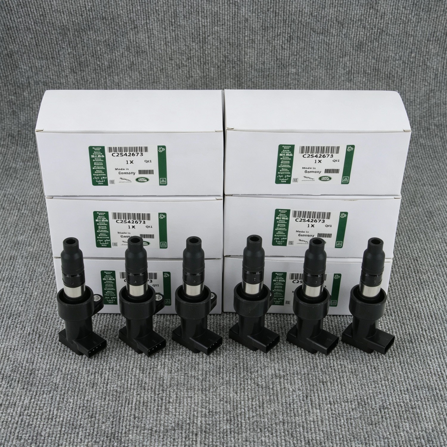 Genuine OEM Jaguar 02-08 X-Type 03-08 S-Type 6Pcs Ignition Coils C2S42673