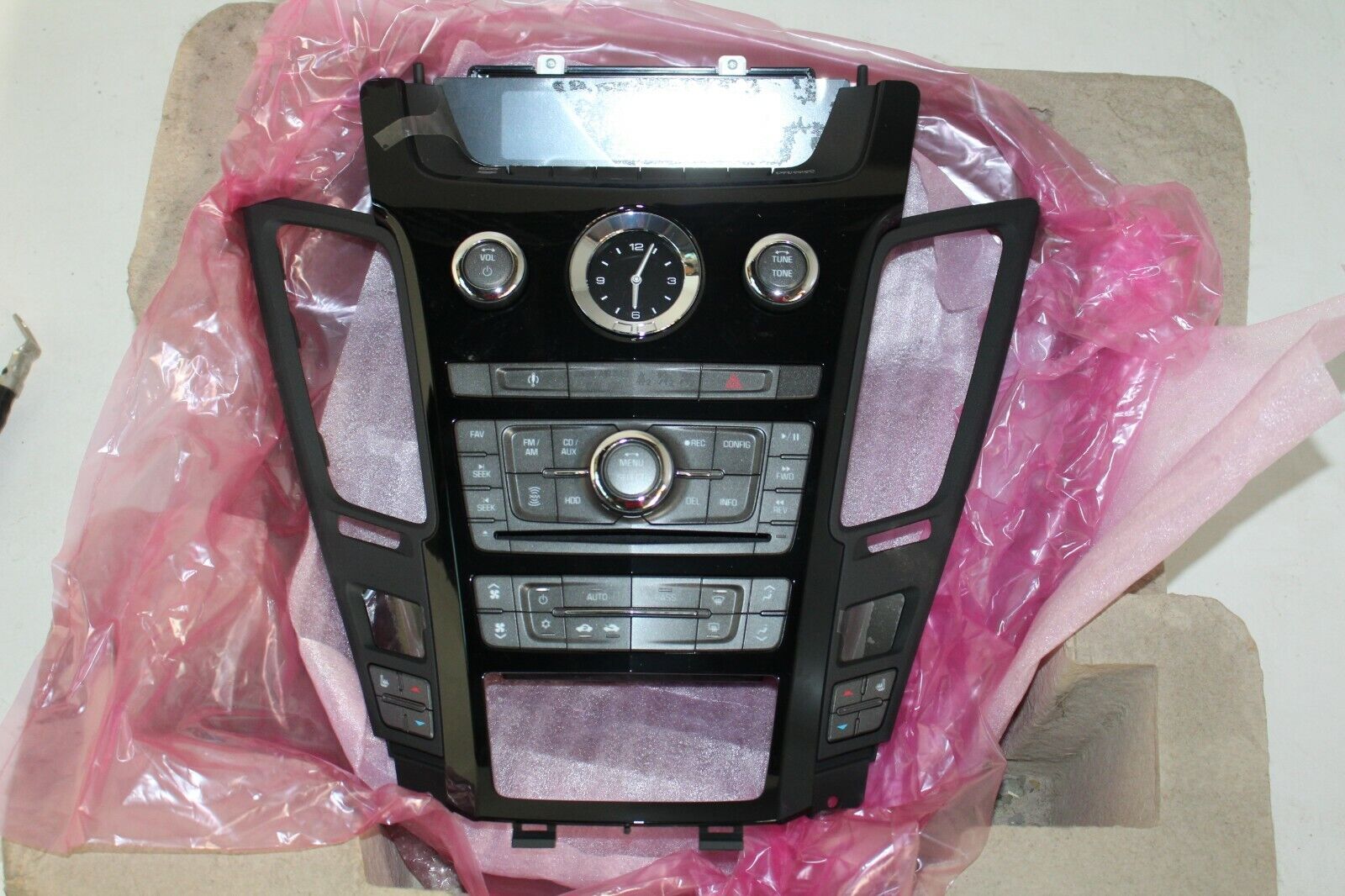 2008-2014 Cadillac CTS Control Panel FacePlate Assembly OEM GM 25835203