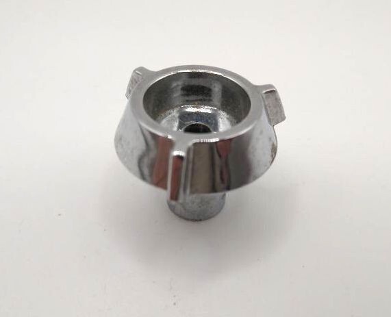 1972 73 FORD MUSTANG COUGAR INNER CHROME RADIO CONTROL KNOB D2SA-18932-AA 1972 73 FORD MUSTANG COUGAR INNER CHROME RADIO CONTROL KNOB D2SA-18932-AA