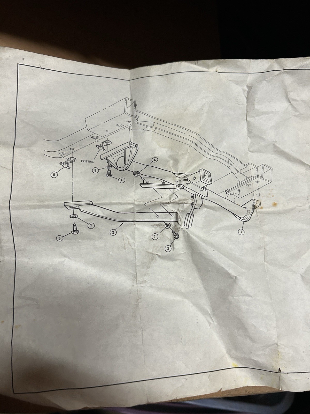 NOS Class 3 Trailer Hitch 2\ NOS Class 3 Trailer Hitch 2\