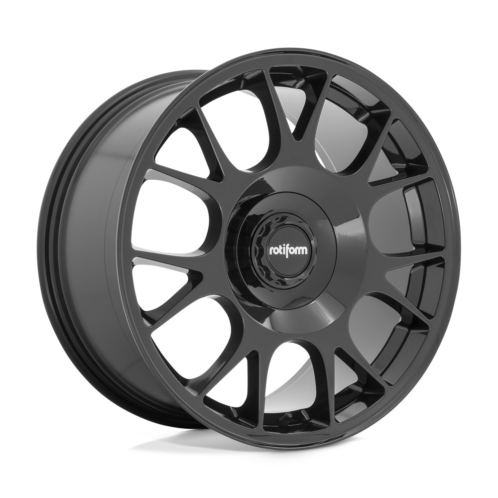 19x8.5 Rotiform R187 TUF-R Gloss Black Wheel 5x108/5x120 (45mm)