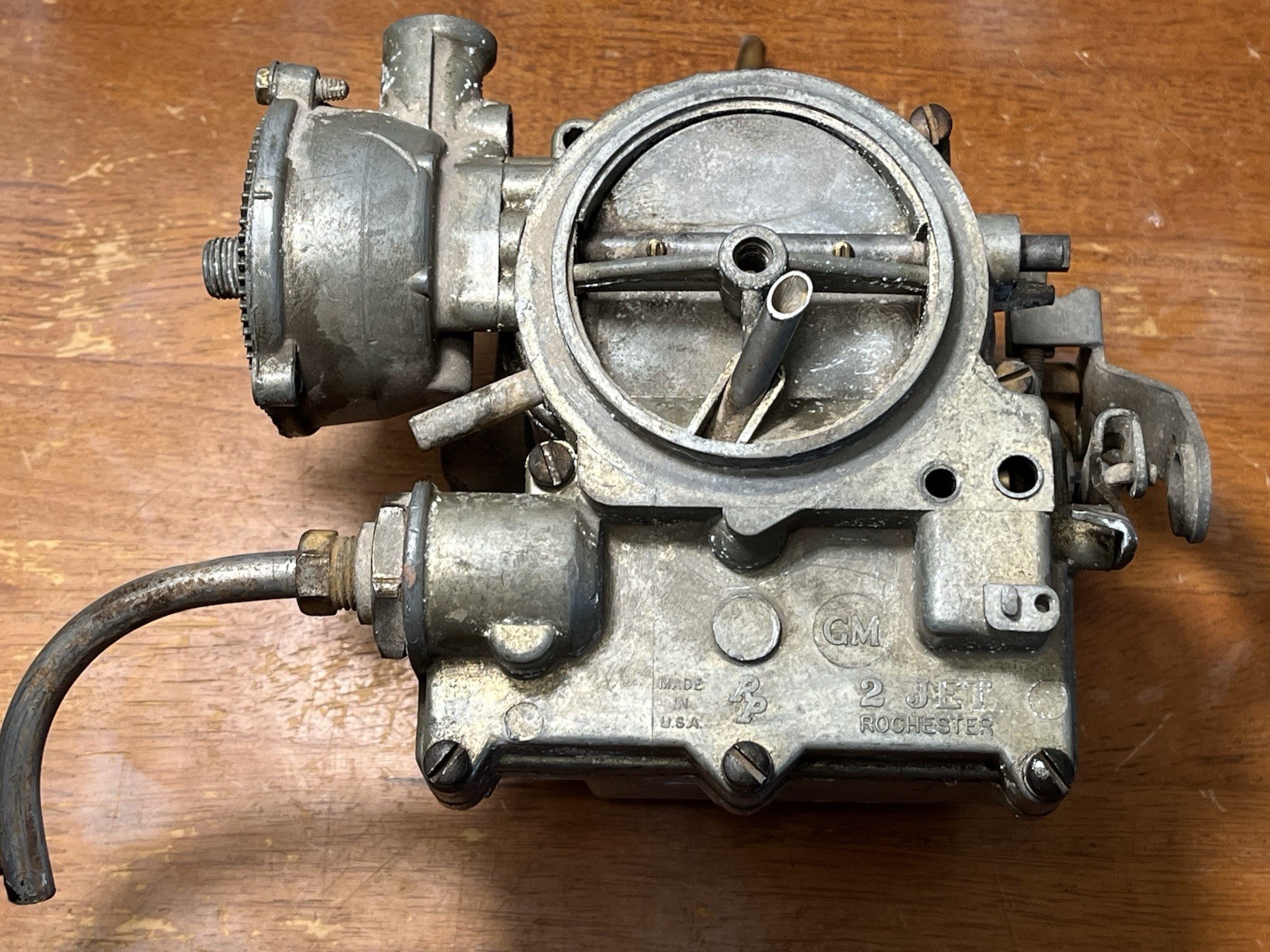Vintage 1956 - 1967 Chevy GM Rochester 2 Barrel Carburetor RP Jet Original Carb Vintage 1956 - 1967 Chevy GM Rochester 2 Barrel Carburetor RP Jet Original Carb