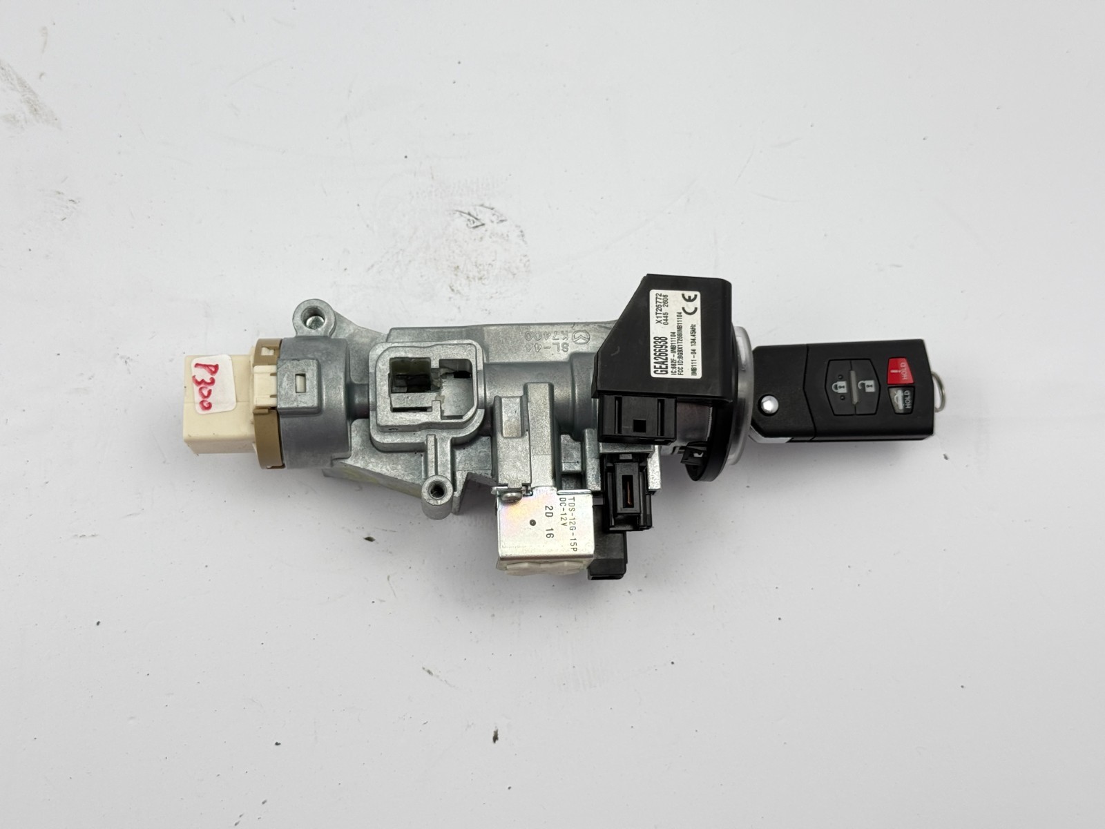 2010-2013 MAZDA 6 IGNITION SWITCH LOCK CYLINDER W/KEY IMMOBILIZER OEM GEA266938.