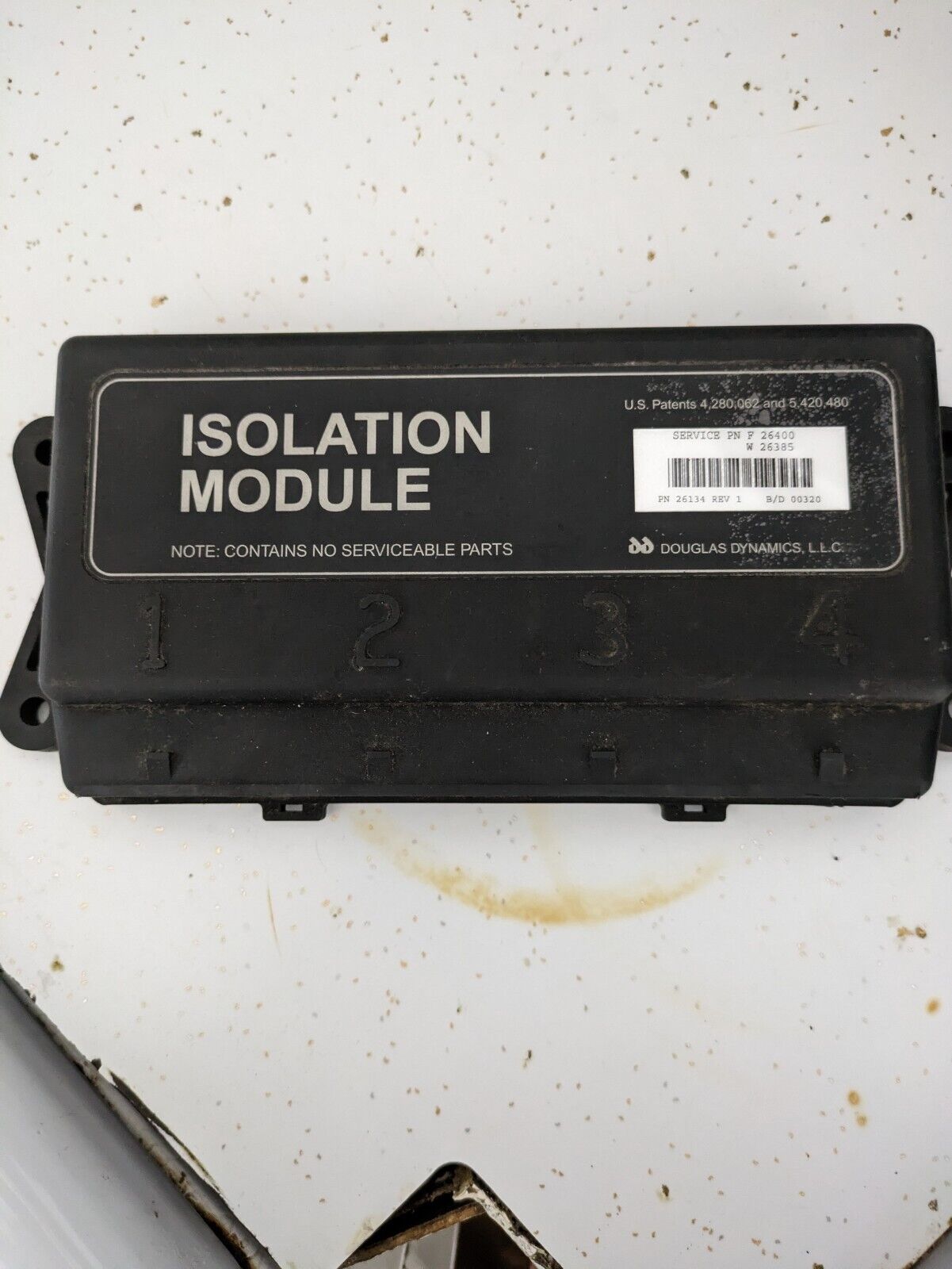 4-PORT ISOLATION MODULE, PN#26400 Snow Plow Western/Fisher Plow *match part#s~~~