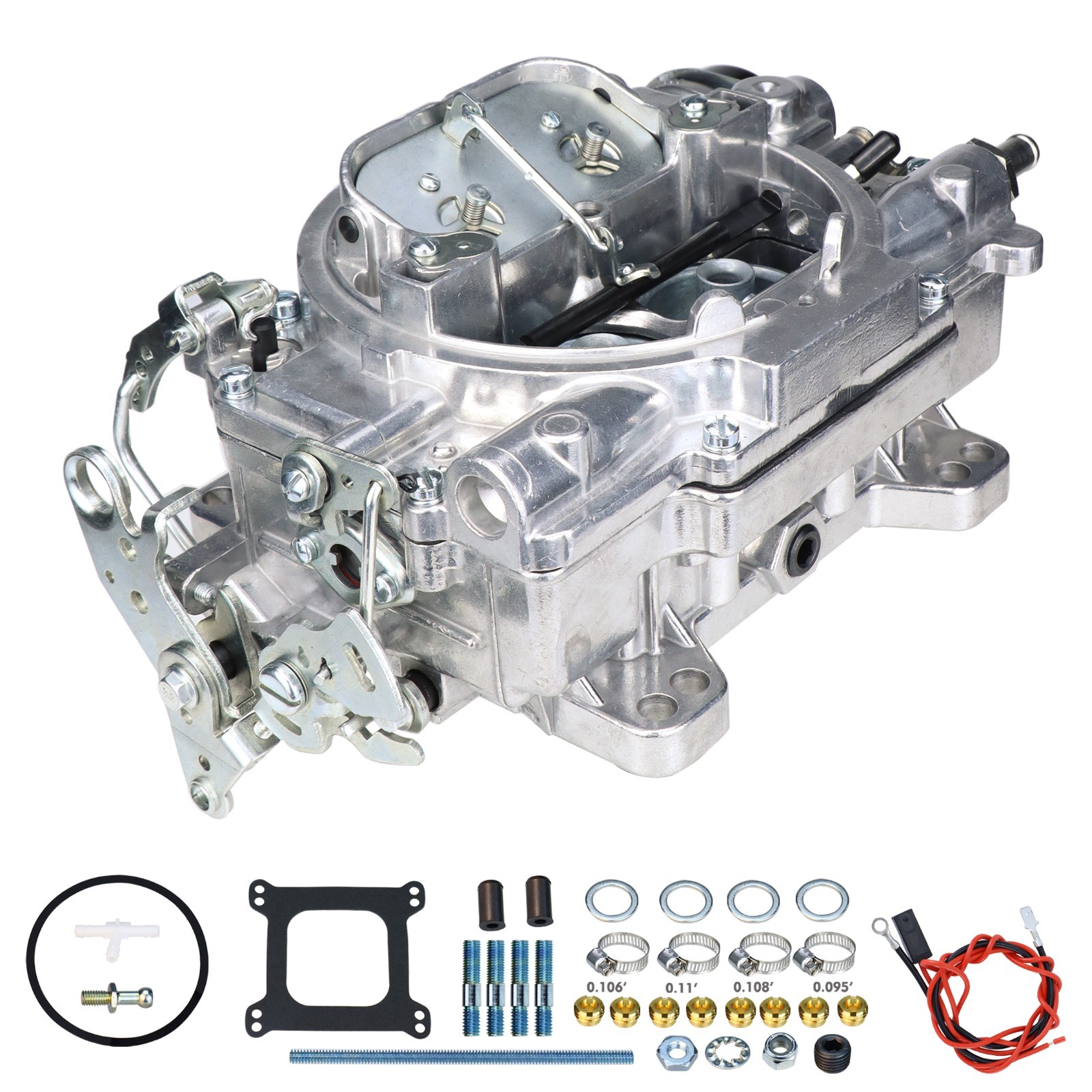 4 Barrel Carburetor for Edelbrock Performer Series 1406 Electric Choke 600CFM