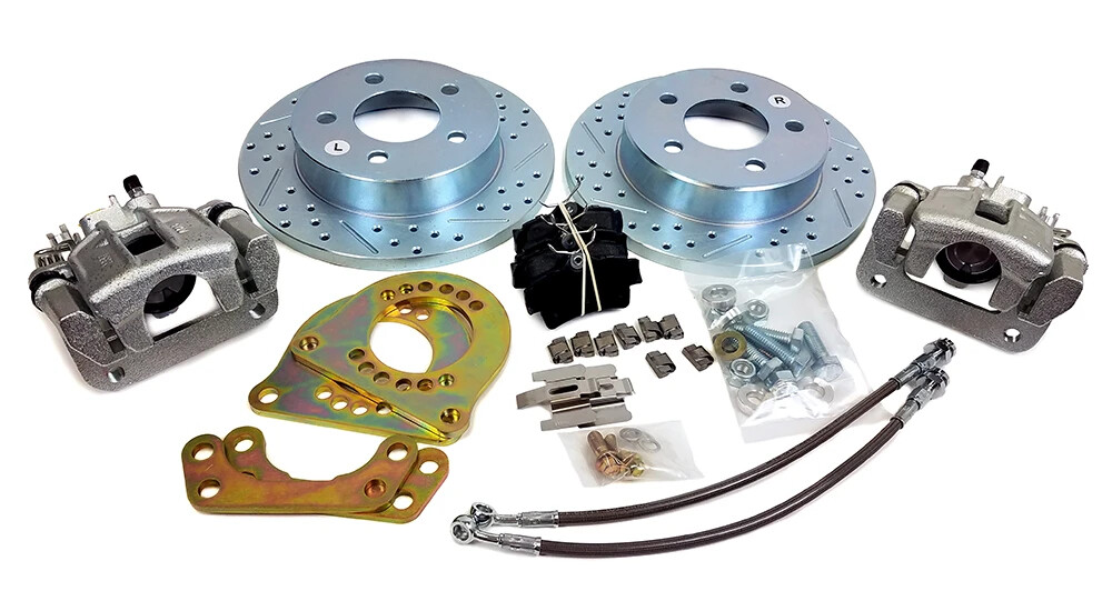 1979-93 Mustang drum to disc conversion with SN95 GT parts (5 Lug)