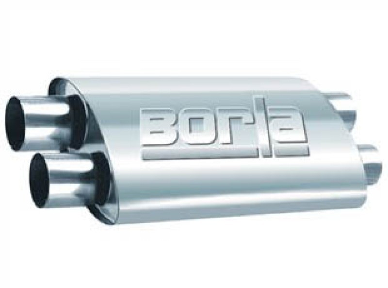 Borla for Muffler Pro XS 2.5in Dual In Out Internal X Pipe Stainless 400286
