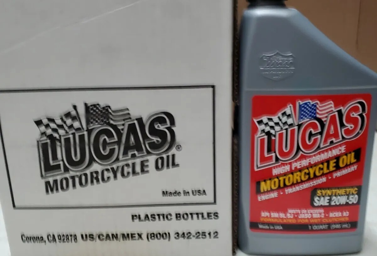 Lucas 10702 Synthetic 20w50 High Performance Oil 6-Pk Lucas 10702 Synthetic 20w50 High Performance Oil 6-Pk