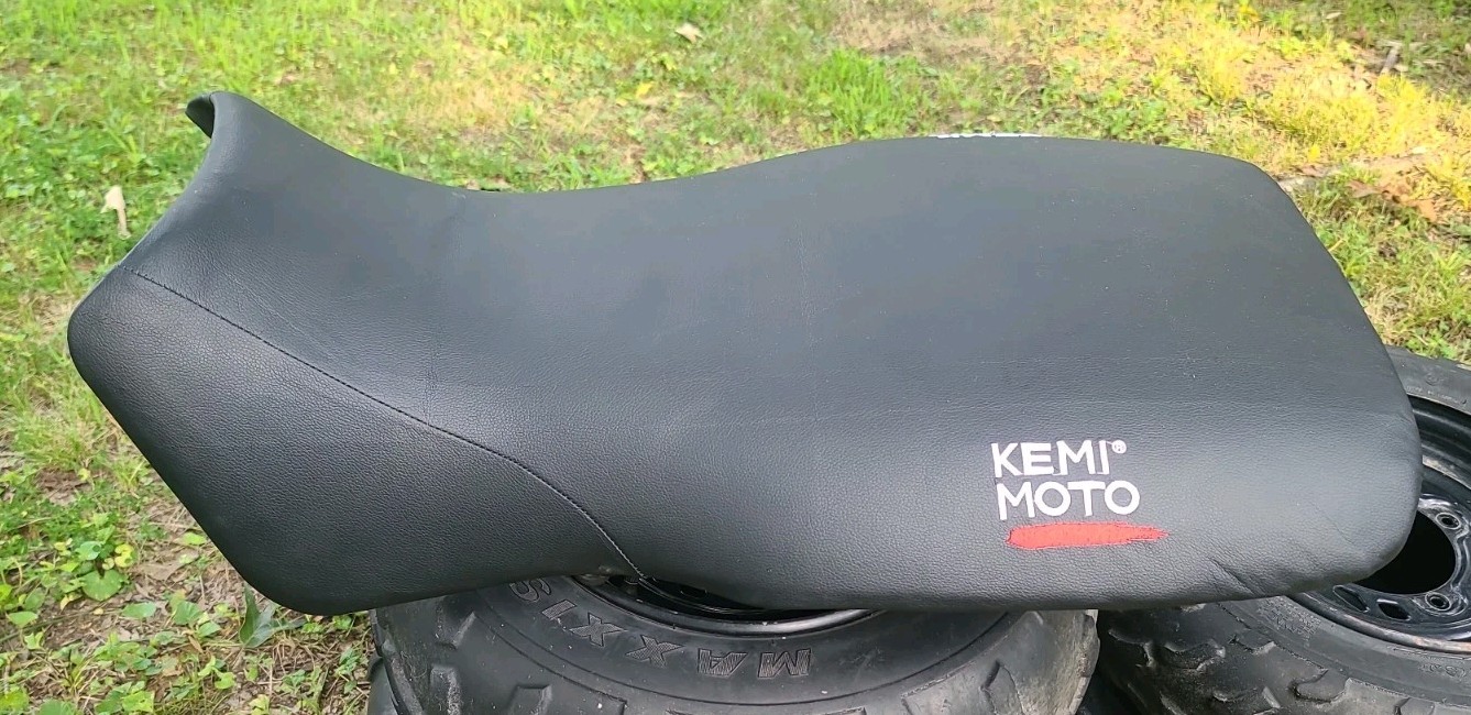 2002-2004 Polaris Sportsman OEM Seat w/New KemiMoto Cover 2682958-070 