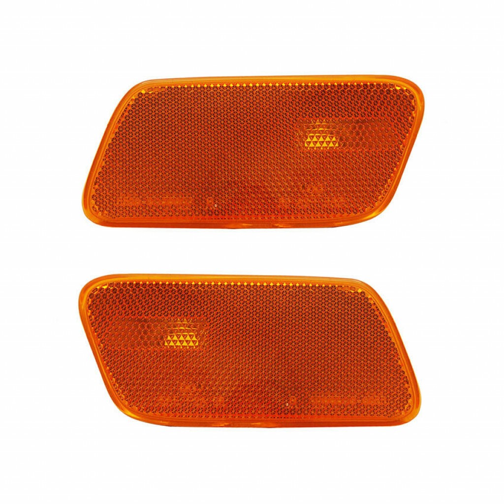 For 2000 01 2002 Mercedes-Benz E320 Side Marker Light Pair Driver and Passenger