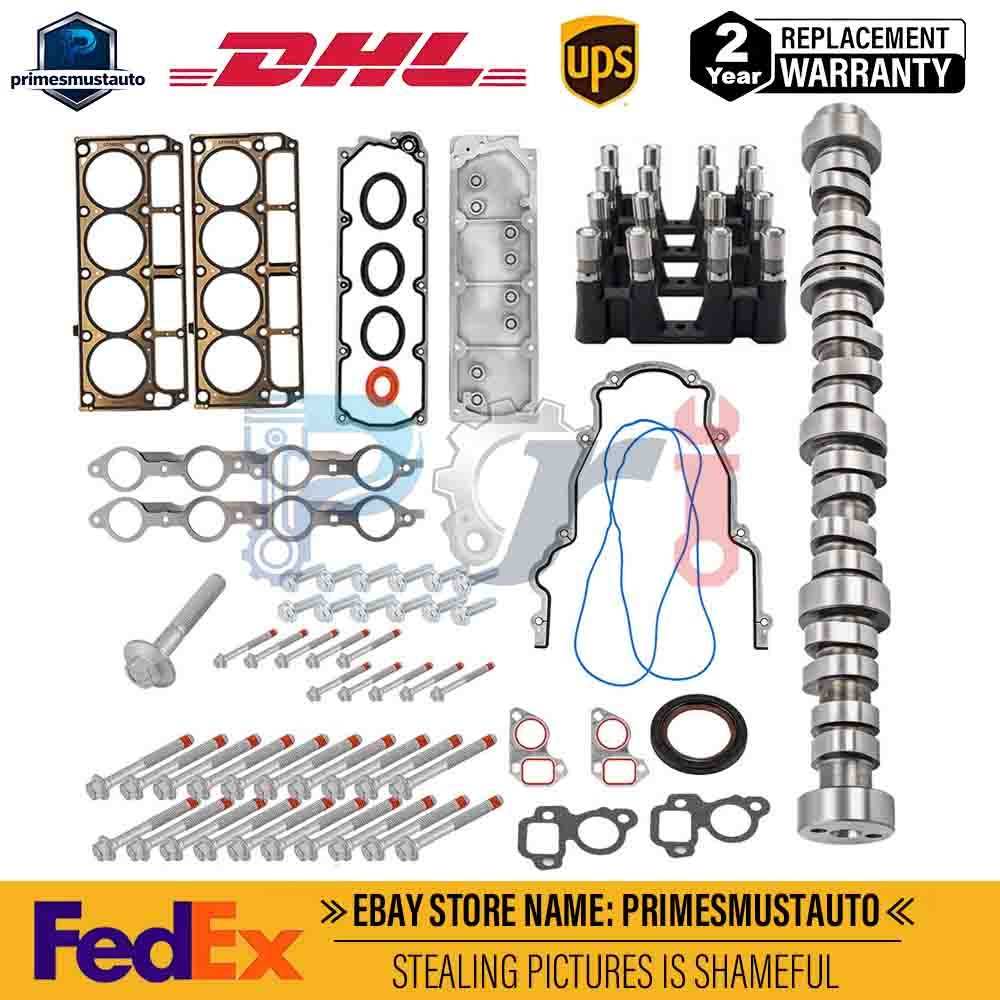Disabled Kit For 07-13 Chevrolet GMC 5.3L Truck & SUV Cam Lifters Bolts 12576400