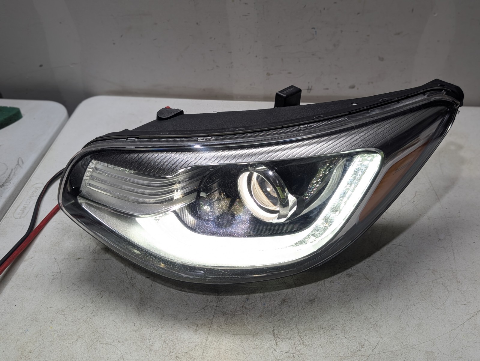✅ 2017-2019 Kia Soul Left Driver HID Xenon LED DRL Headlight 92101-B2650 Tested