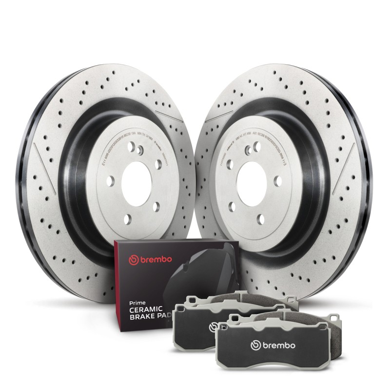 Brembo OE Front Disc Brake Kit for Enhanced Performance and Comfort