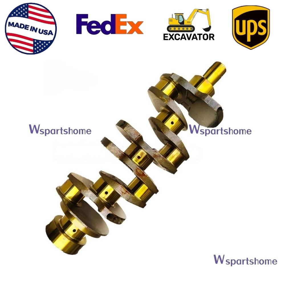 Crankshaft for Komatsu 4D106 S4D106 Yanmar 4TNE106 4TNV106 Engine 123900-21000