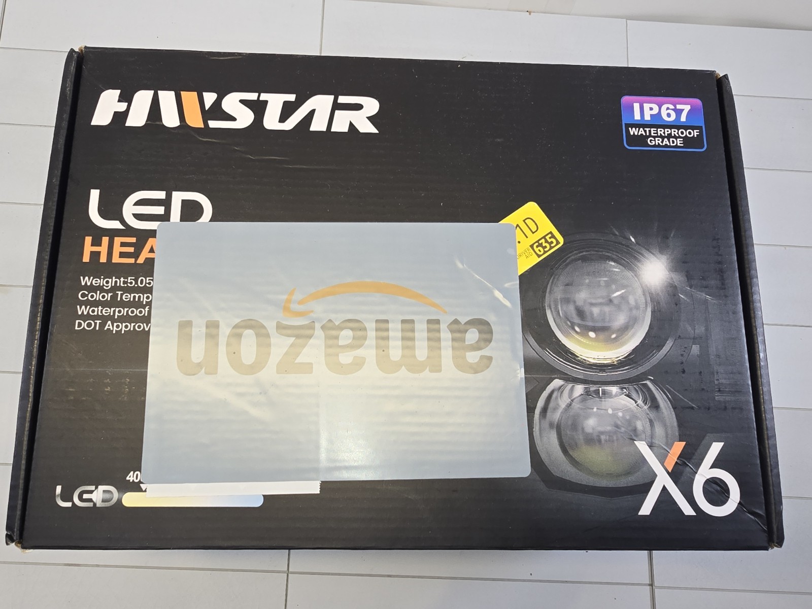 HWSTAR 2022 180W 1000% Bright H6054 5x7 7x6 Led Headlights Compatible with Je...