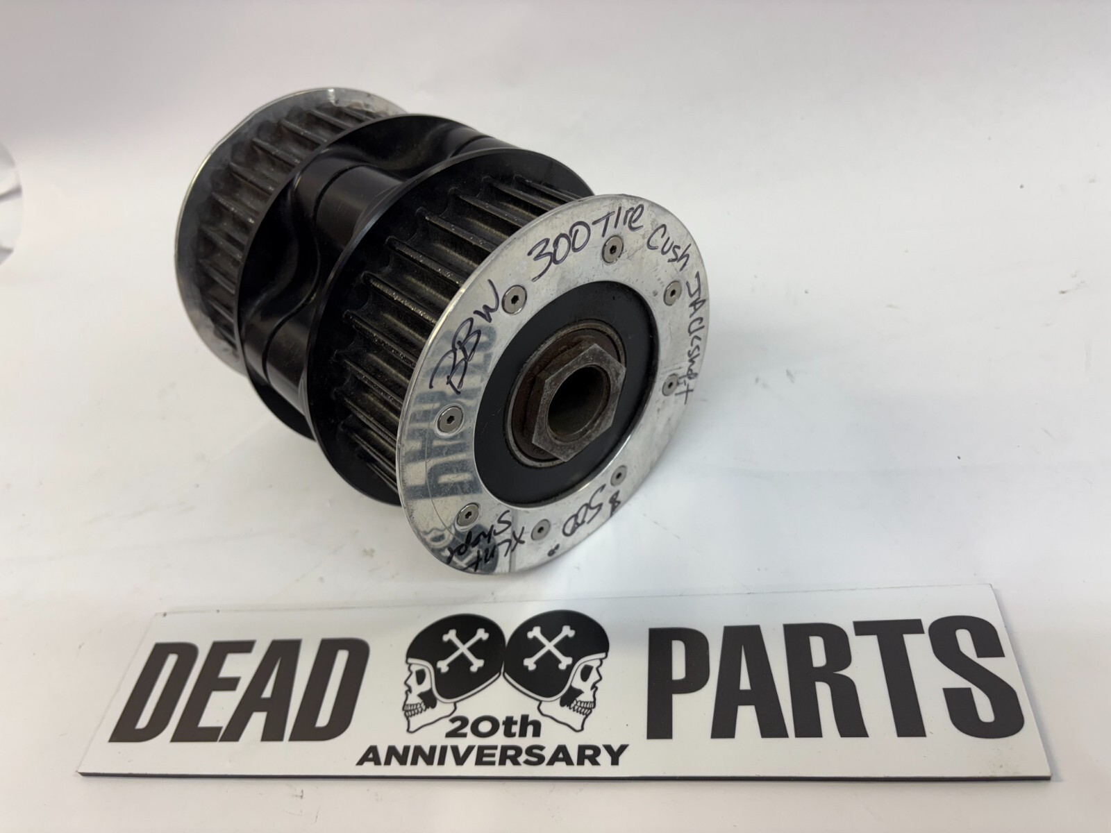 Harley Bourget\'s 300 tire cush jack shaft trans belt pulley BBW