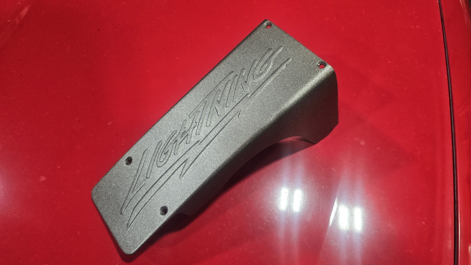 1993-1995 Ford Lightning Gt40 Intake Plaque Cover 5.8 Oem SVT SVO OBS
