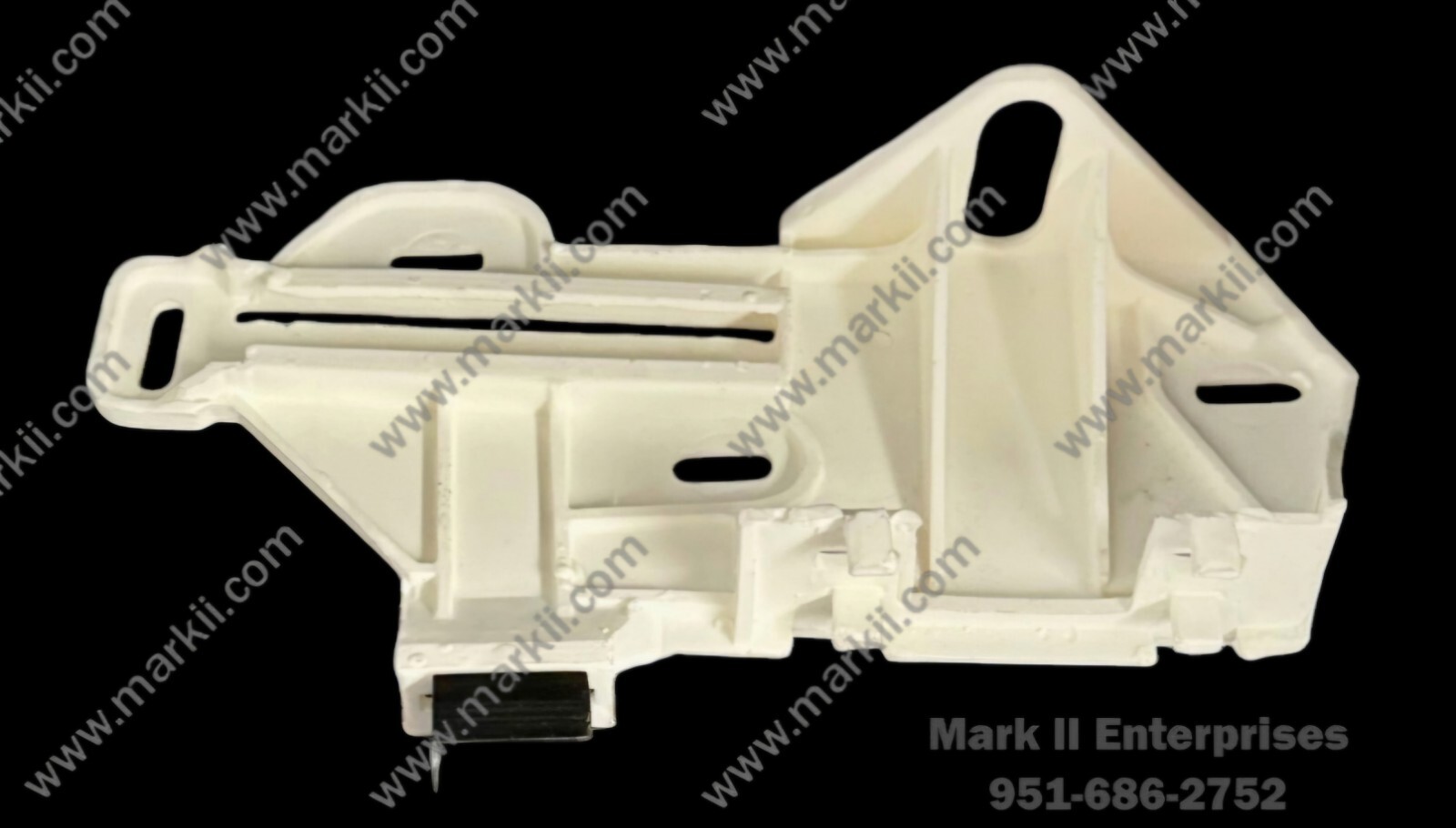 1977-1979 Lincoln Mark V Window Regulator Plastic w/Rubber Bumper Right Side NEW