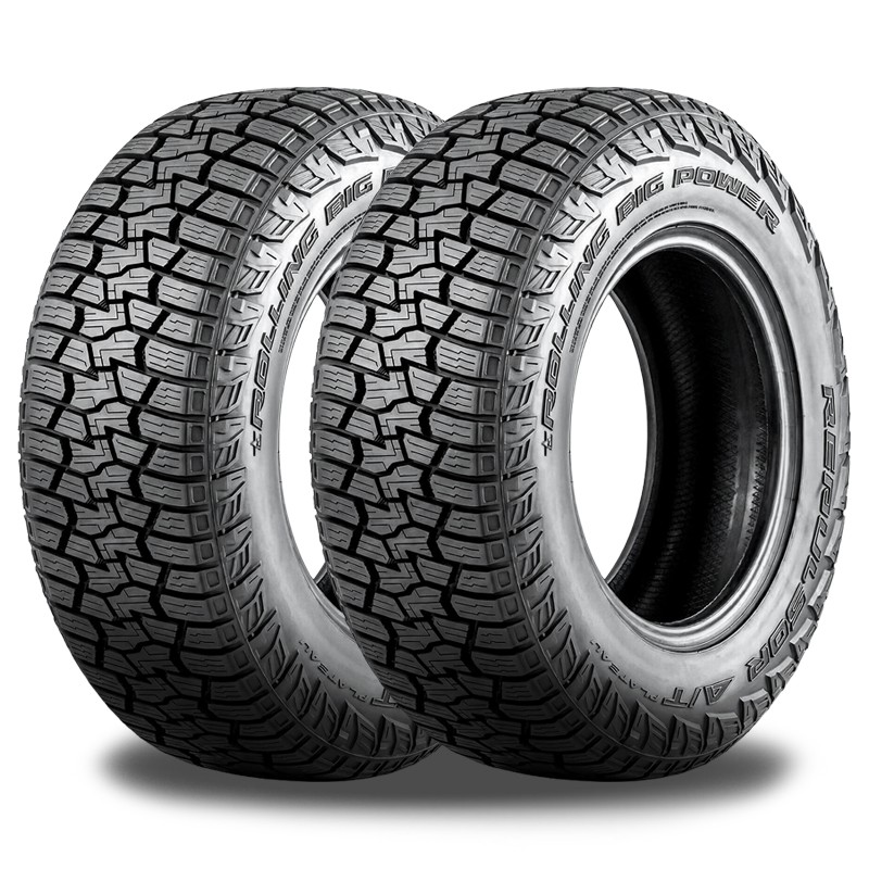 2 RBP Repulsor AT Plateau 245/75R17 121S All Terrain+Snow 50K Mi Warranty 10 PLY