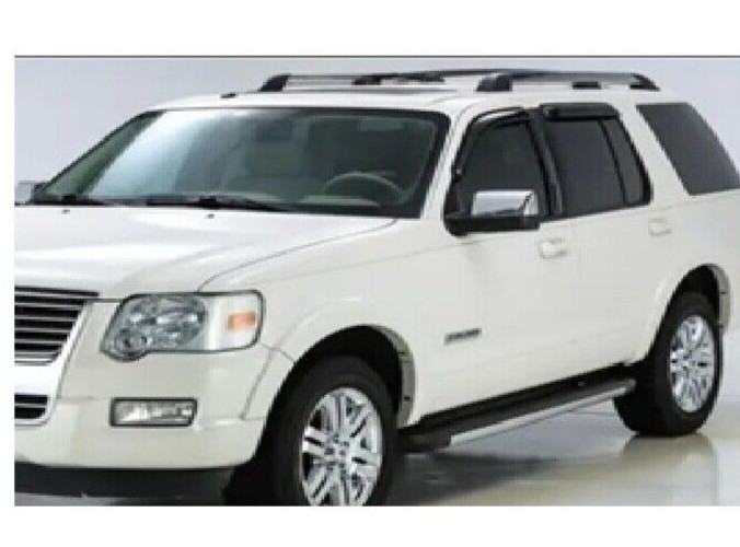 AVS Tape-On Smoke Rain Guards Vent Visors Shade for 2002-2010 Ford Explorer