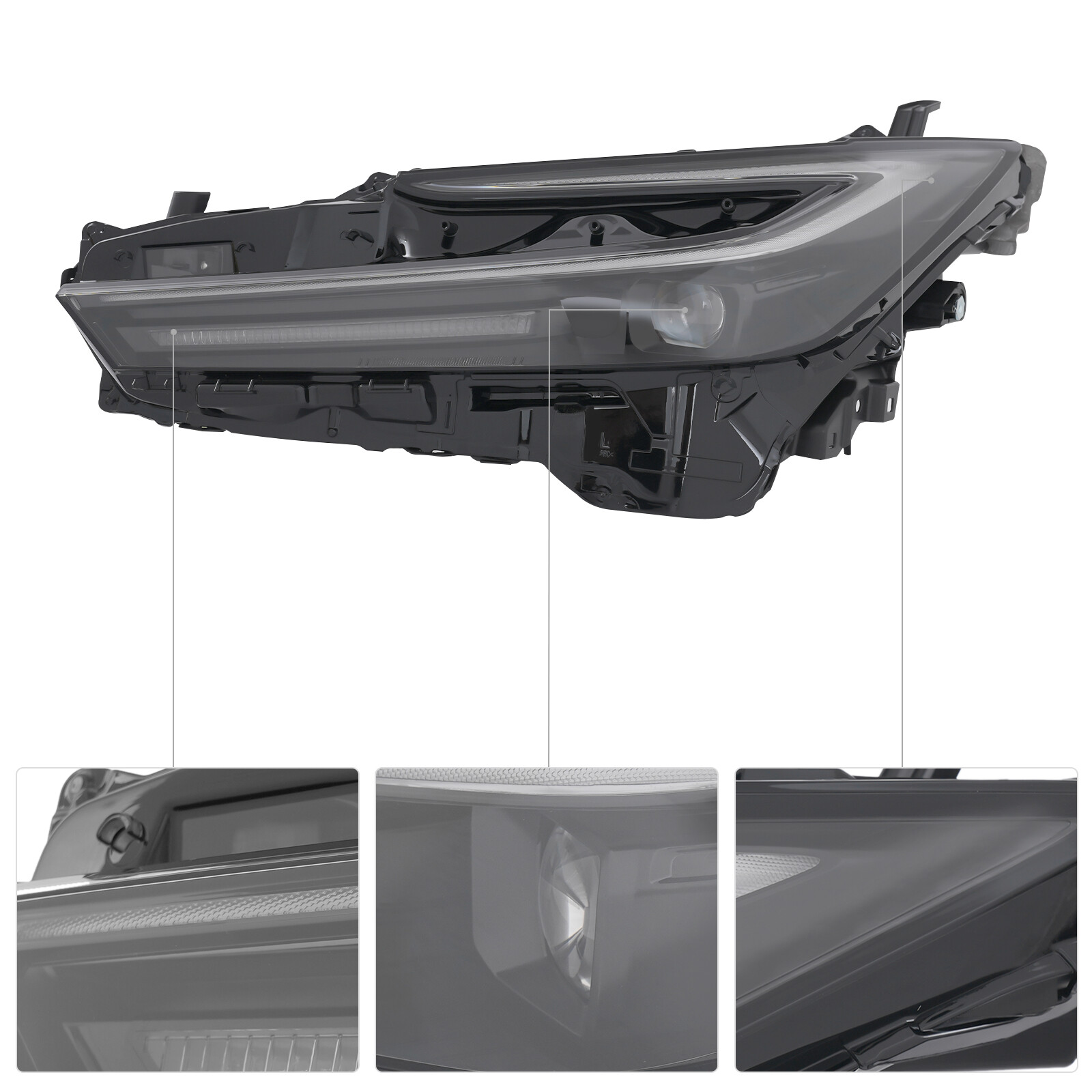 For 2023-2024 Toyota Prius Full LED Headlight Assembly Headlamp Left Driver Side
