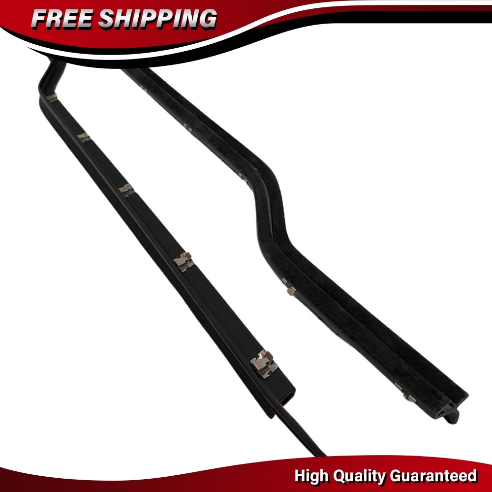 2X Outer Door Window Belt Molding Weatherstrip For Chevy Tracker/Suzuki Sidekick