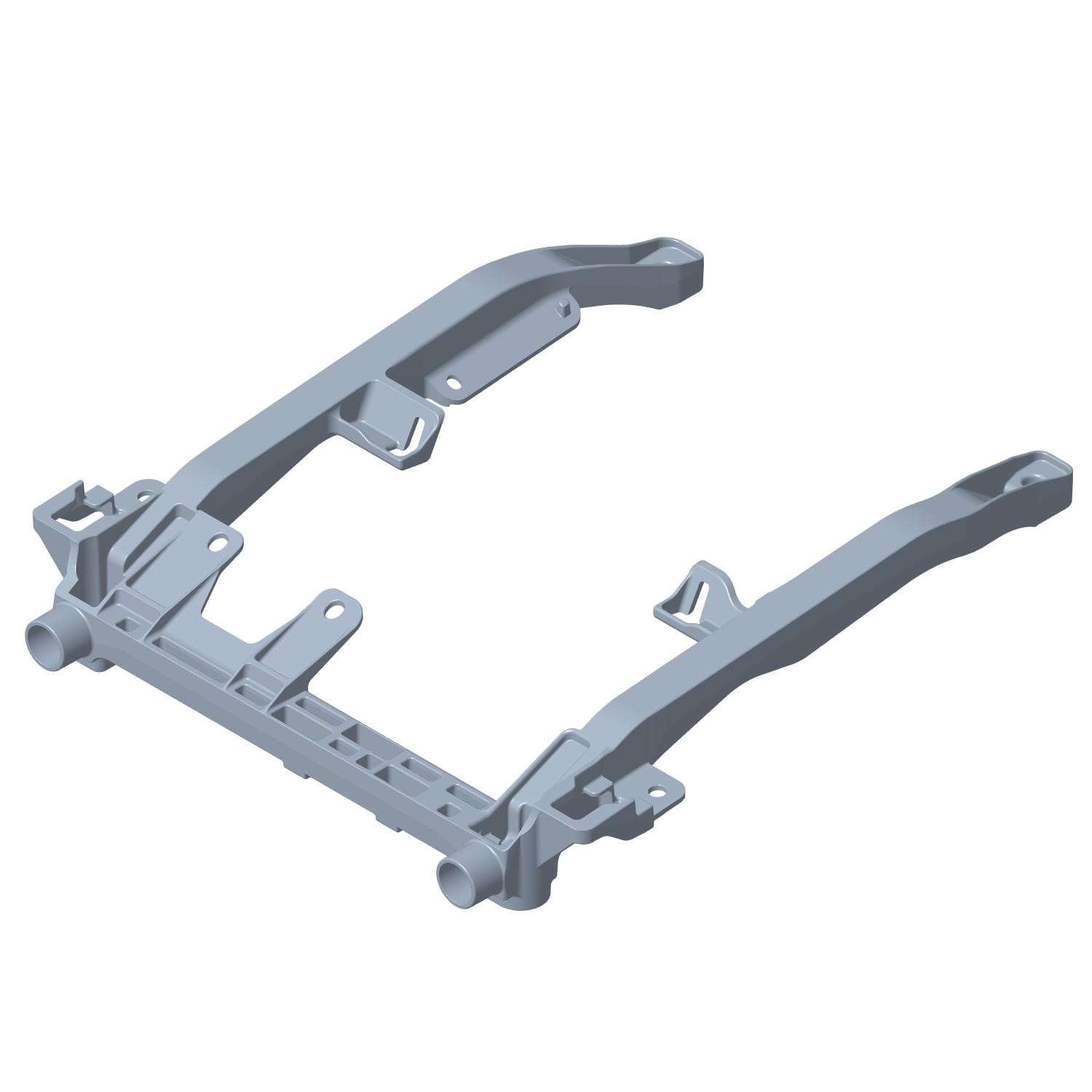 Polaris Rack Support, Cast, for Specific ATV Models, Genuine OEM - 5632355