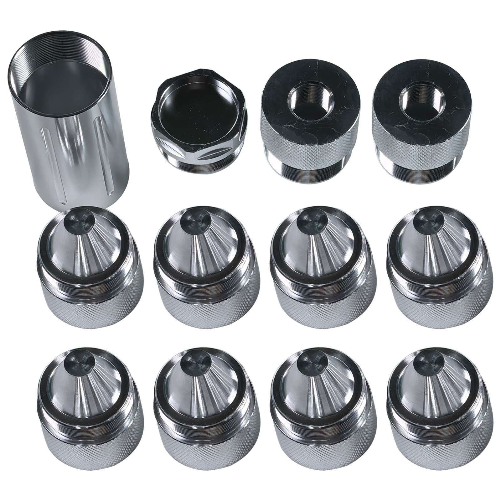 12X 1.375''X24 Cone Shaped Parts Sealed End Cap For Car Trucks