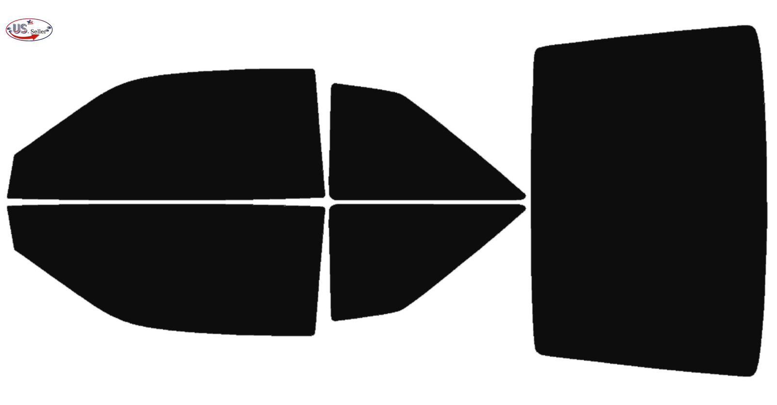 Computerized Custom PreCut 2Ply Window Tint Film Kit For 1990-1995 VW Corrado
