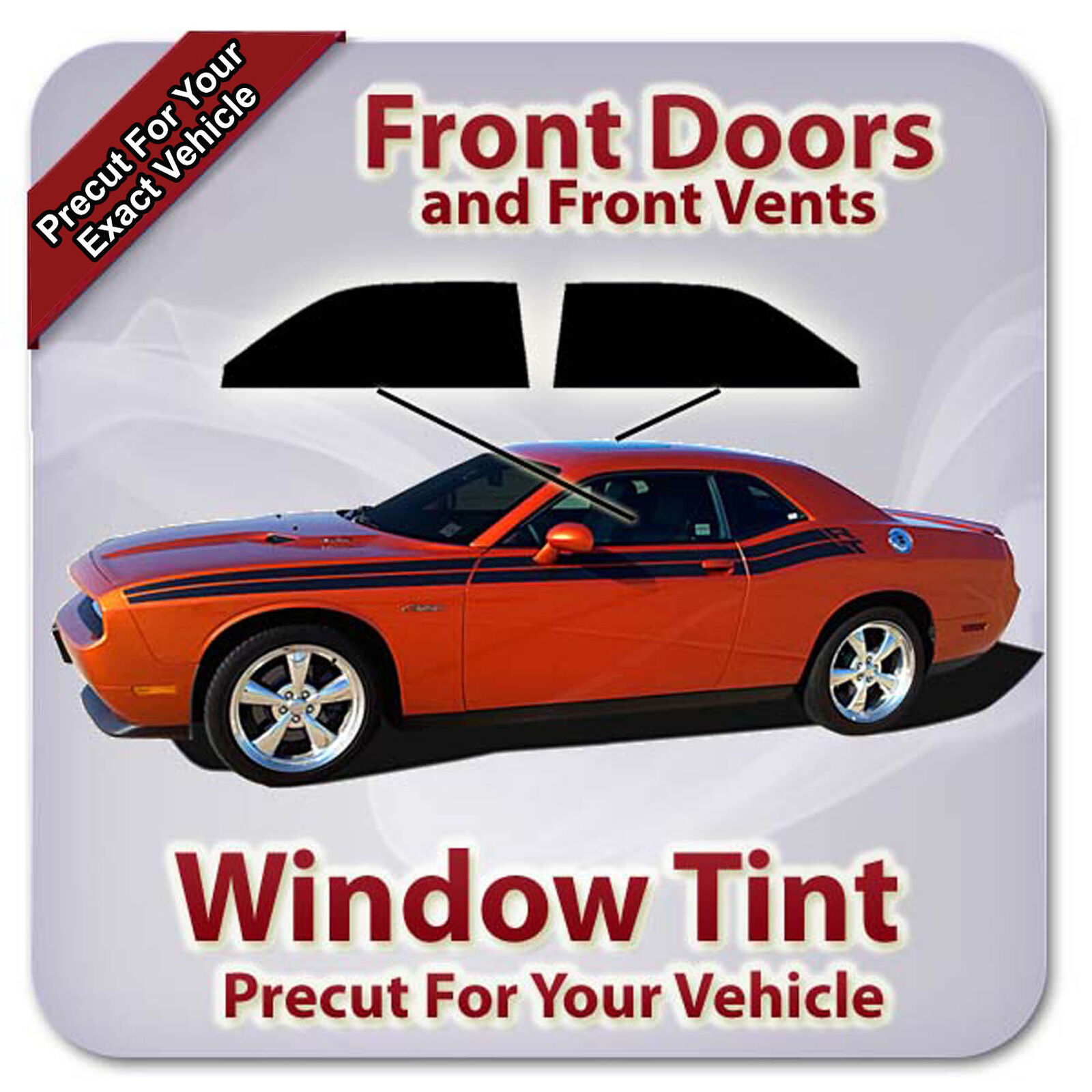 Precut Window Tint For Dodge Ram 1500 Crew Cab 2019-2024 (Front Doors)