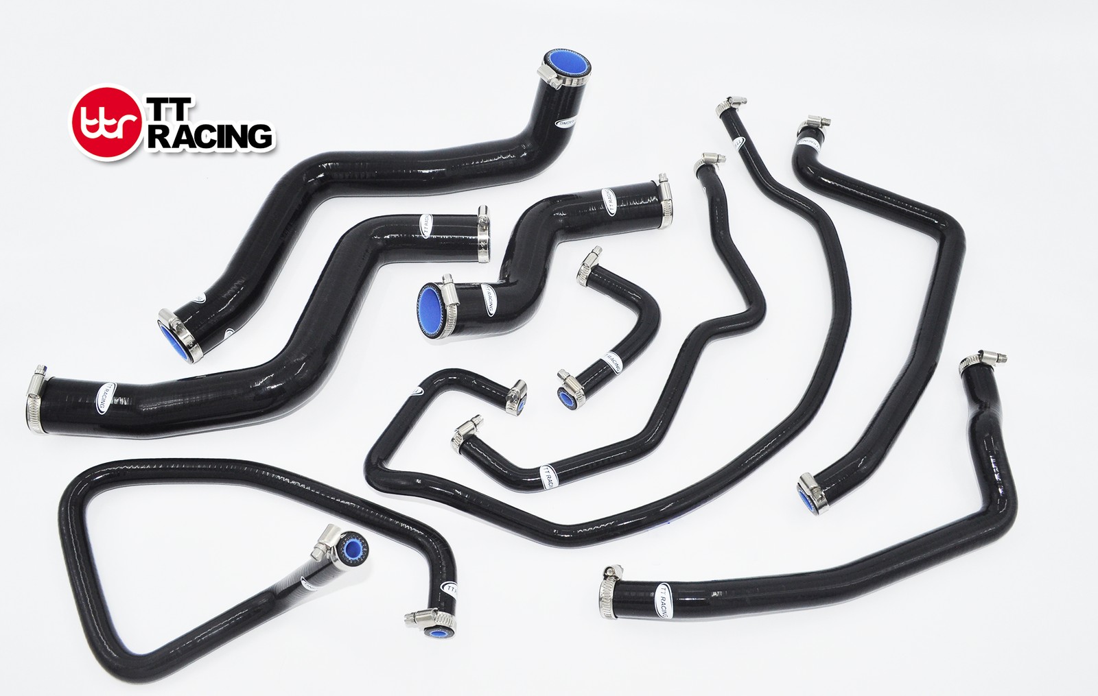 Silicone Radiator Coolant Heater Hose For Mazda RX8 SE3P RX-8 13B-MSP Black++