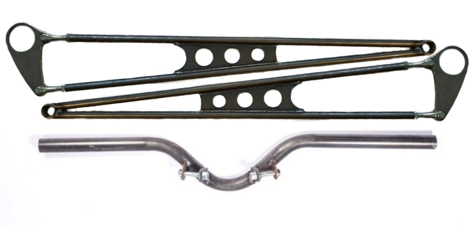 Rear Ladder Bar Kit W/ Dropped Crossmember (Universal Hot Rod Rat Rod Ford) 