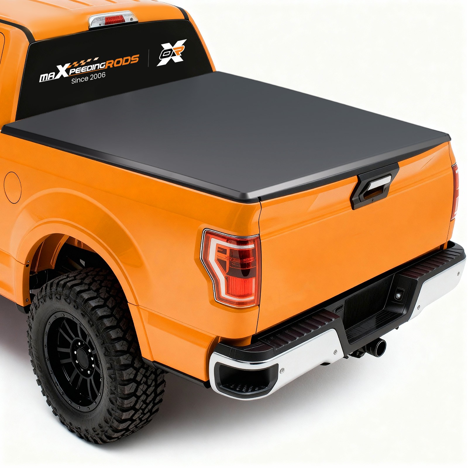 8ft Soft Tonneau Cover for GMC Sierra Silverado 1500 Long Bed 2014-2026 Vinyl