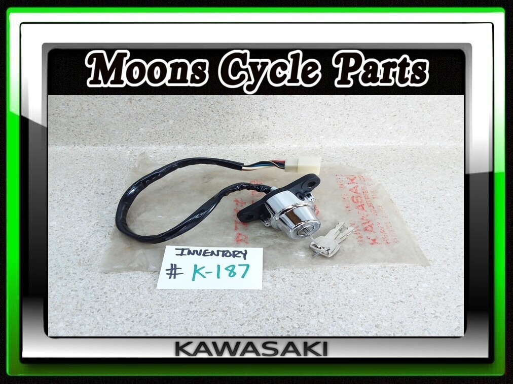 VTG NOS 1971 1972 Kawasaki H1-B 500 S2 H2 750 Ignition Switch & Keys #27005-1058