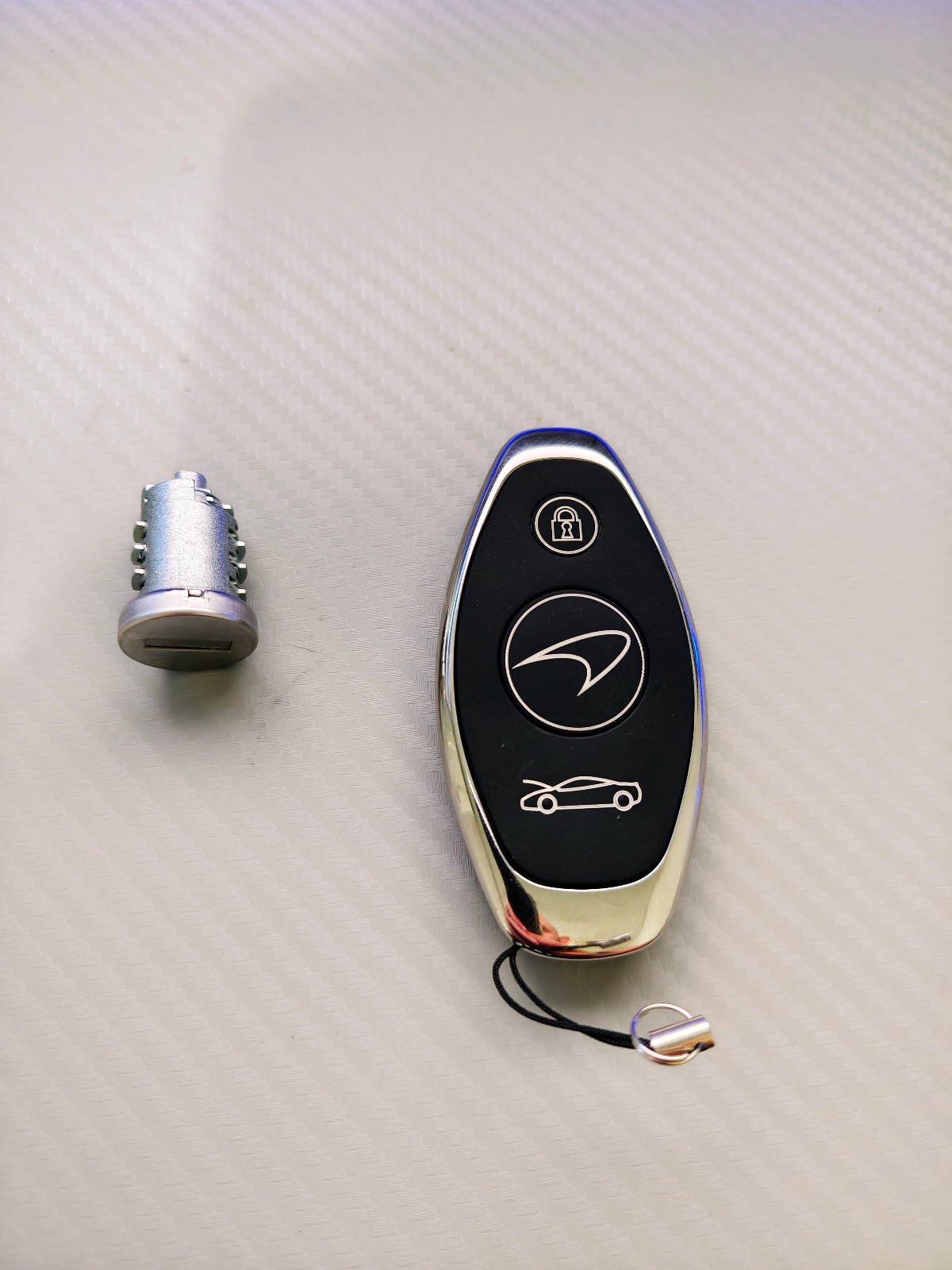 NEW McLaren P11 P13 Key Fob Barrel Kit 13MA839CP 433MHZ 650S 570S 675LT 600LT