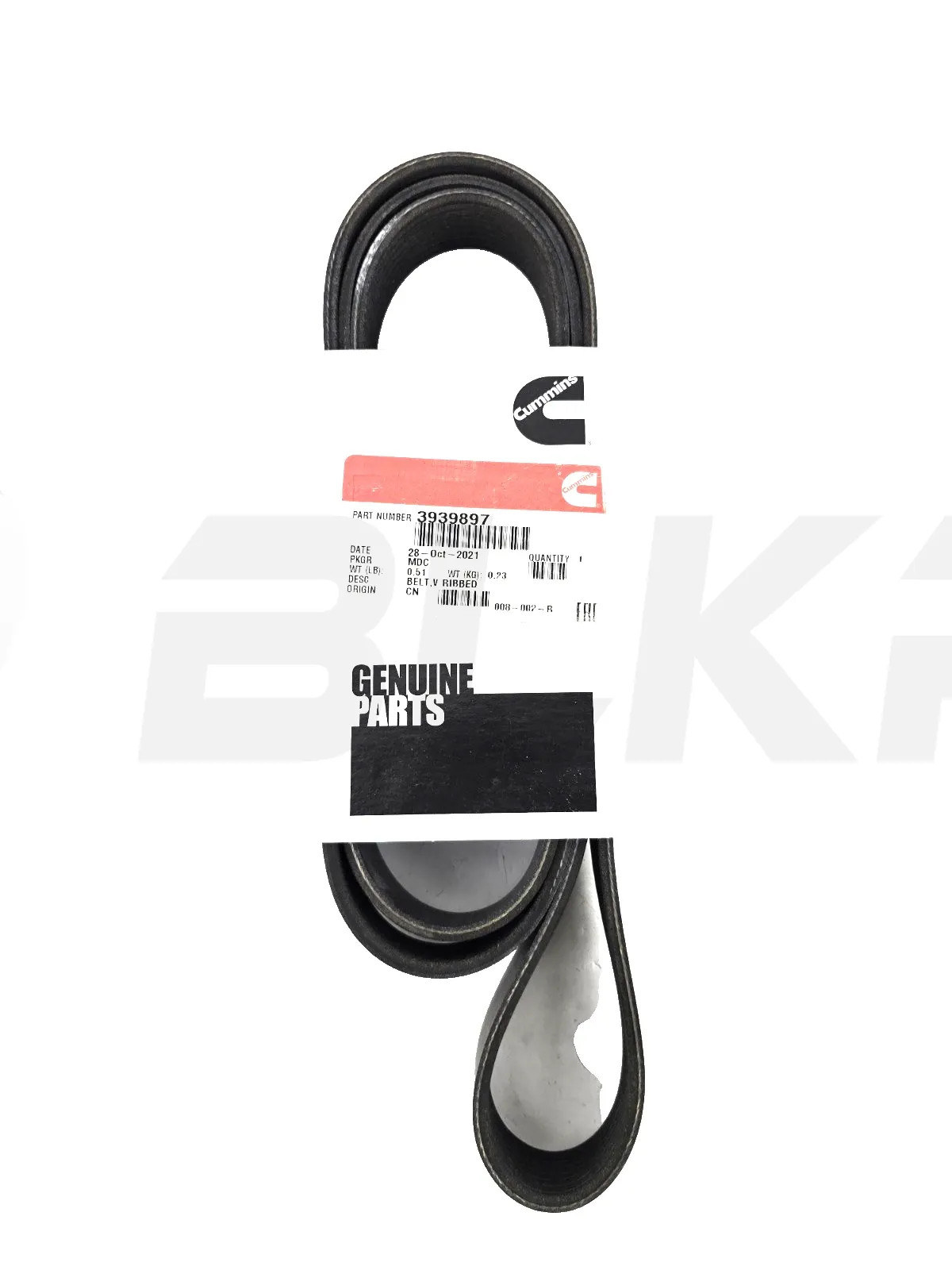 New BELT V RIBBED For Cummins Engine Parts 6PK1080 3076492 4BT 3.9L 8.3L