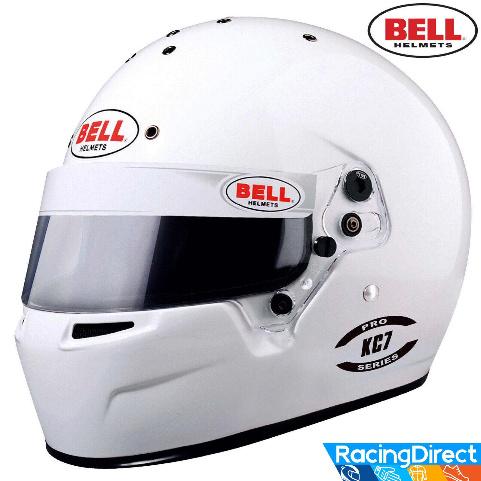 Bell - KC7 CMR2016 Rated Youth Karting Helmet - Child's Kart Racing Helmet Bell - KC7 CMR2016 Rated Youth Karting Helmet - Child's Kart Racing Helmet