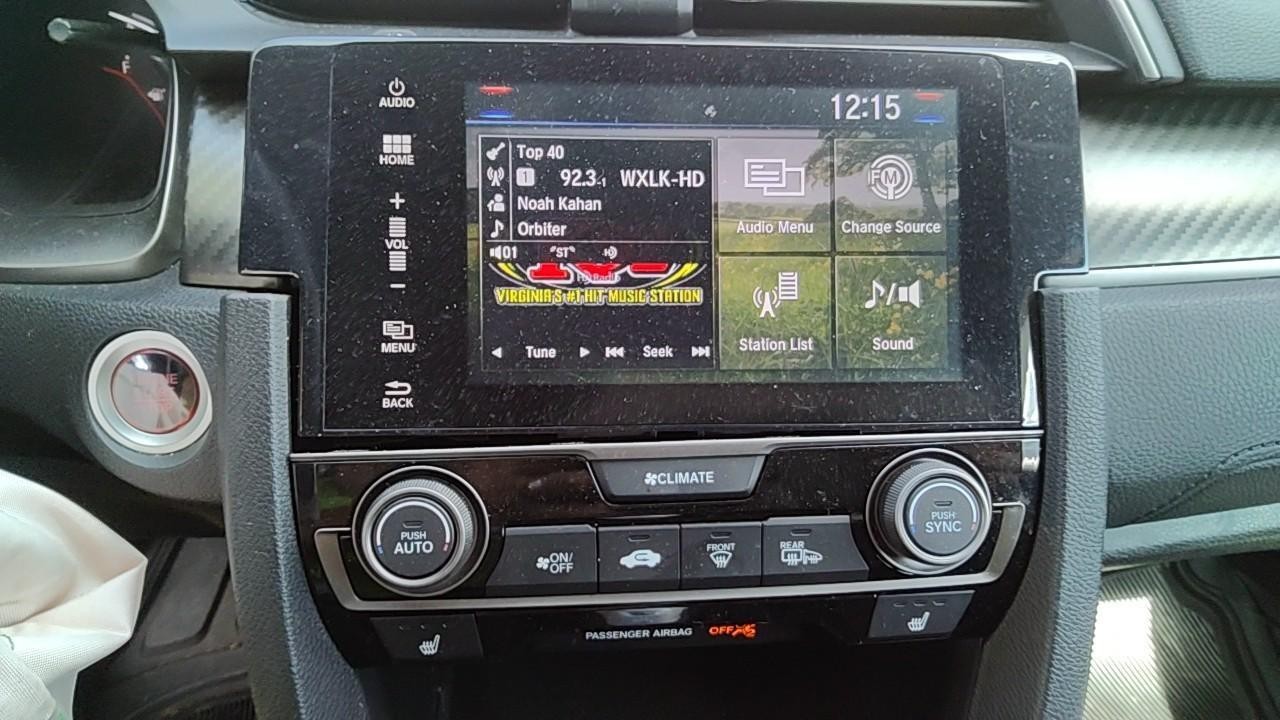 Used Infotainment Display fits: 2017 Honda Civic radio display screen US market