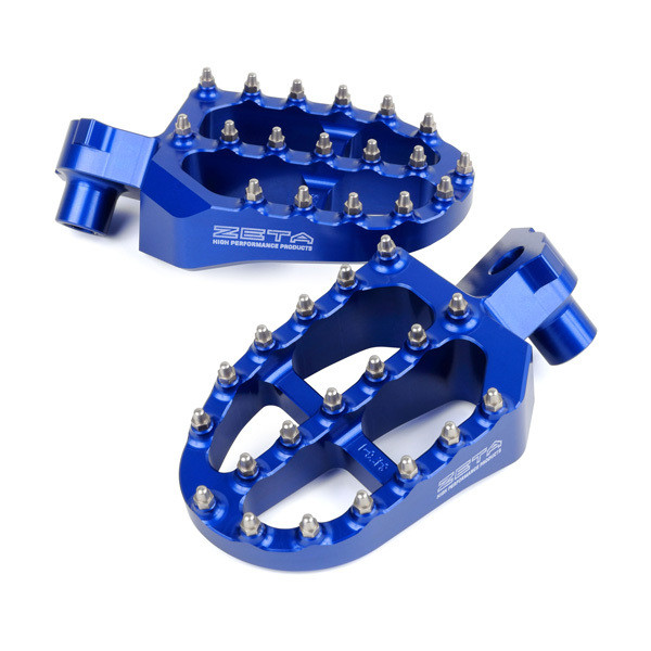 ZETA - Aluminum Footpegs Blue | ZE93-1623 ZETA - Aluminum Footpegs Blue | ZE93-1623