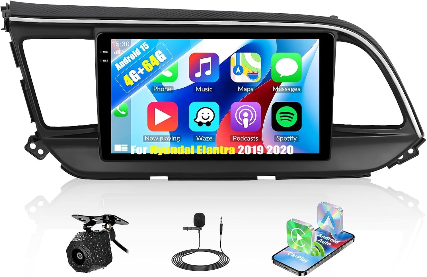 SIXTOP 4G+64G Android Car Stereo for Hyundai Elantra 2019 2020 Wireless CarPl... SIXTOP 4G+64G Android Car Stereo for Hyundai Elantra 2019 2020 Wireless CarPl...
